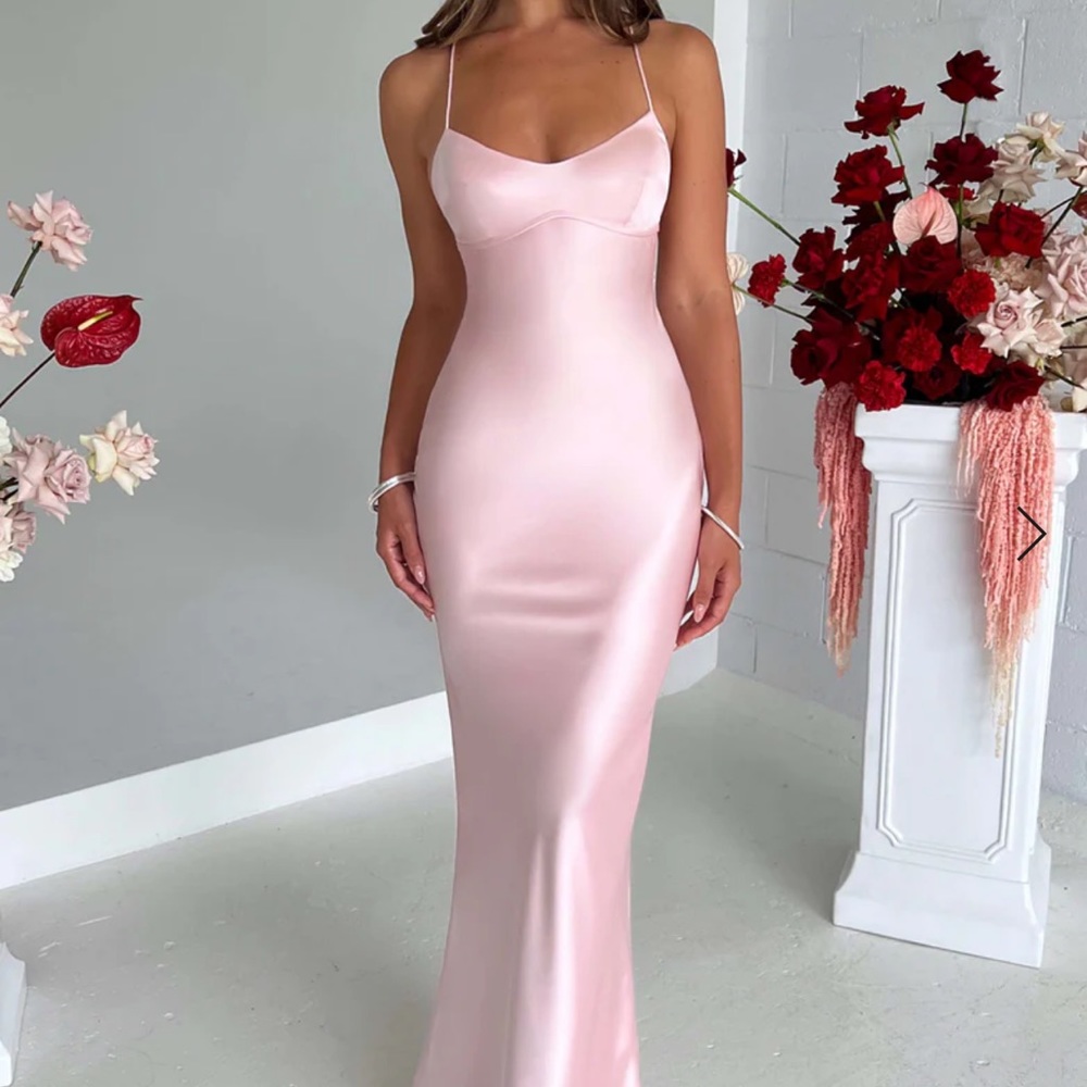 Malika maxi Dress BabyBoo light pink size XS